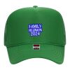 OTTO Cap 5 Panel High Crown Mesh Back Trucker Hat Thumbnail
